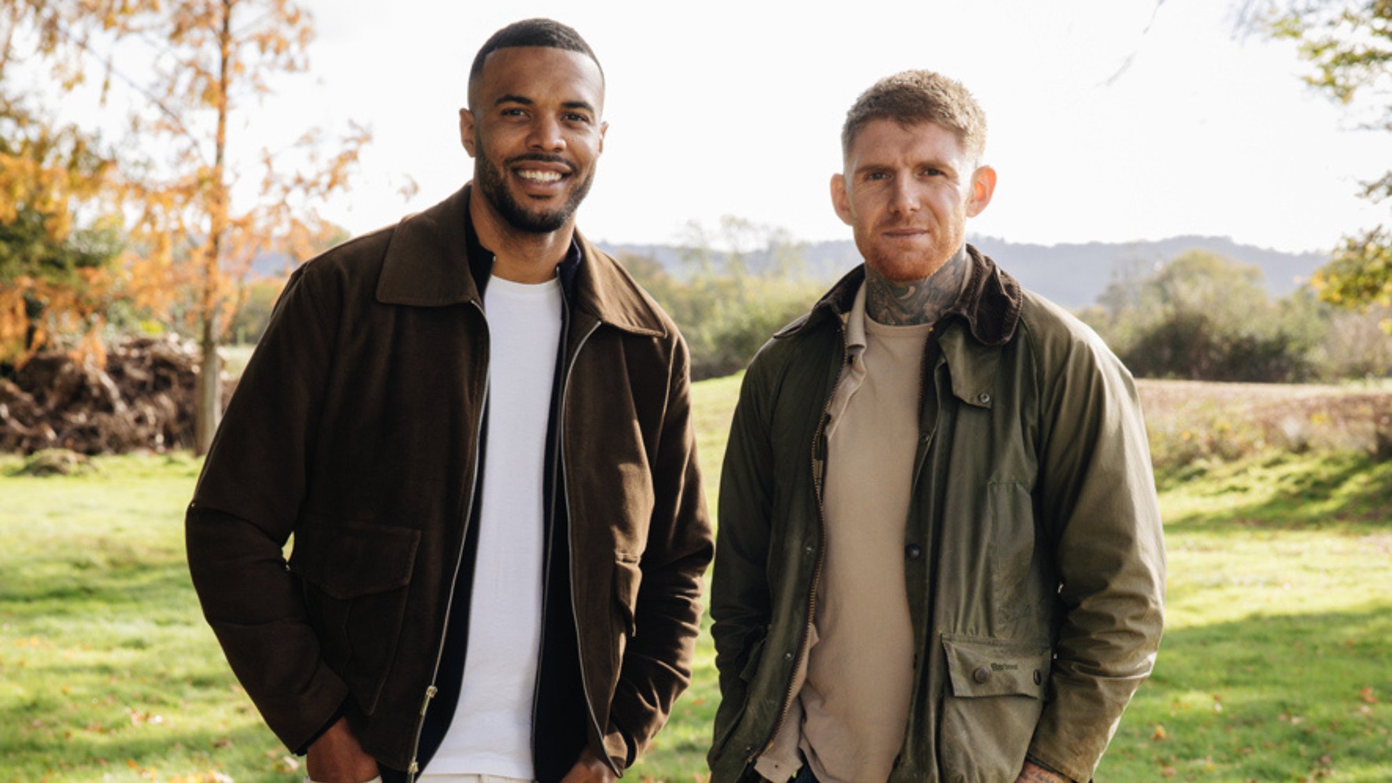 Loui Blake and Harrison Hide