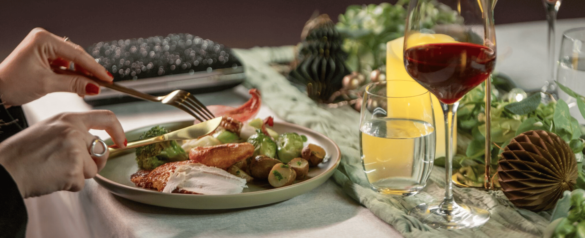 Christmas Catering Banner Christmas Catering Banner