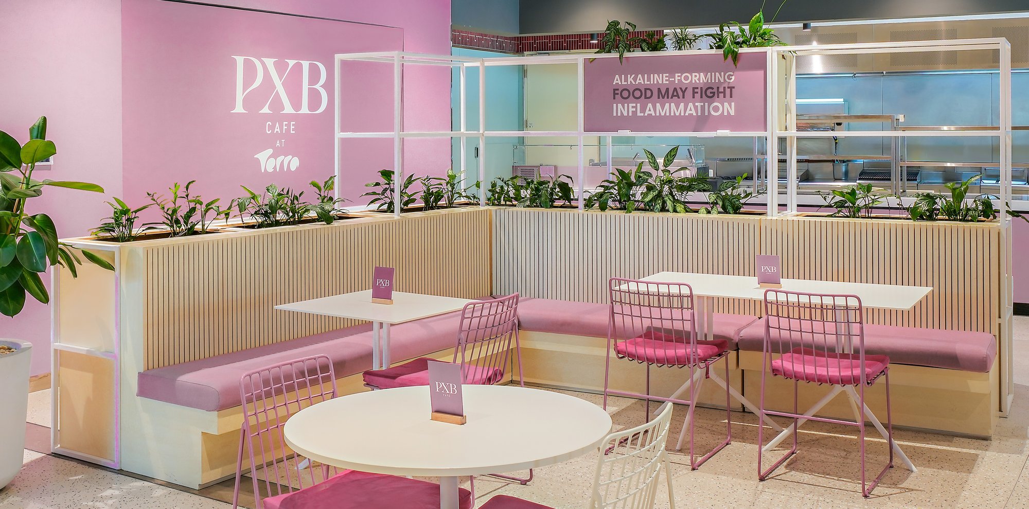 Coffee and cafe shop counter