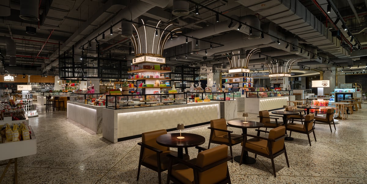 Depachika Food Hall Dubai concept development by TGP International