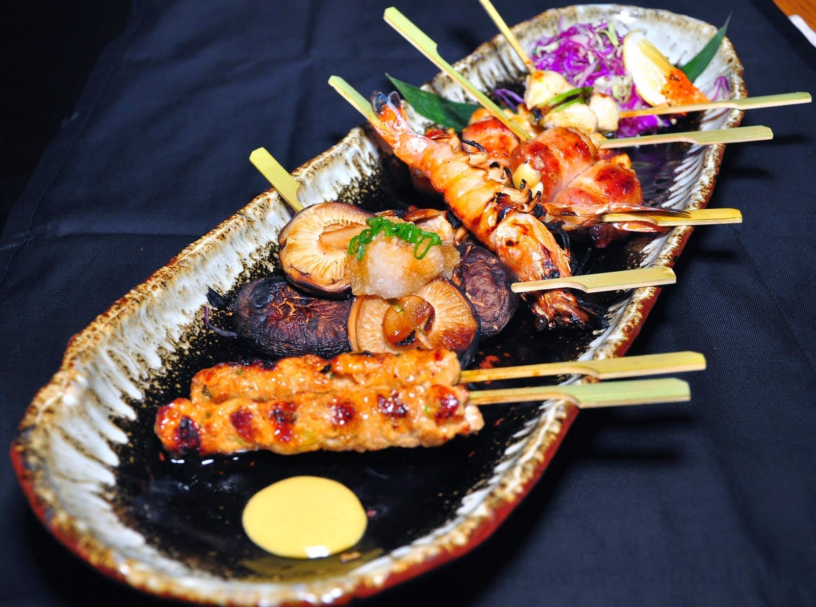 8. robata plate