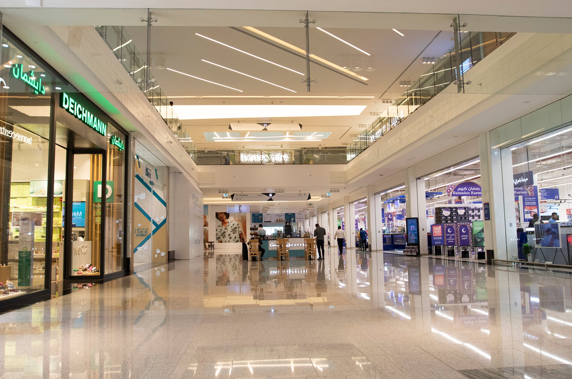 interior of reem mall
