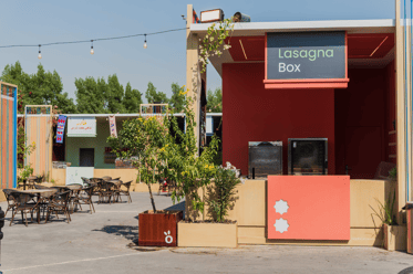 open air restaurant