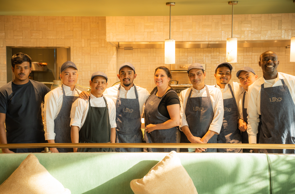 team image at lillys cafe