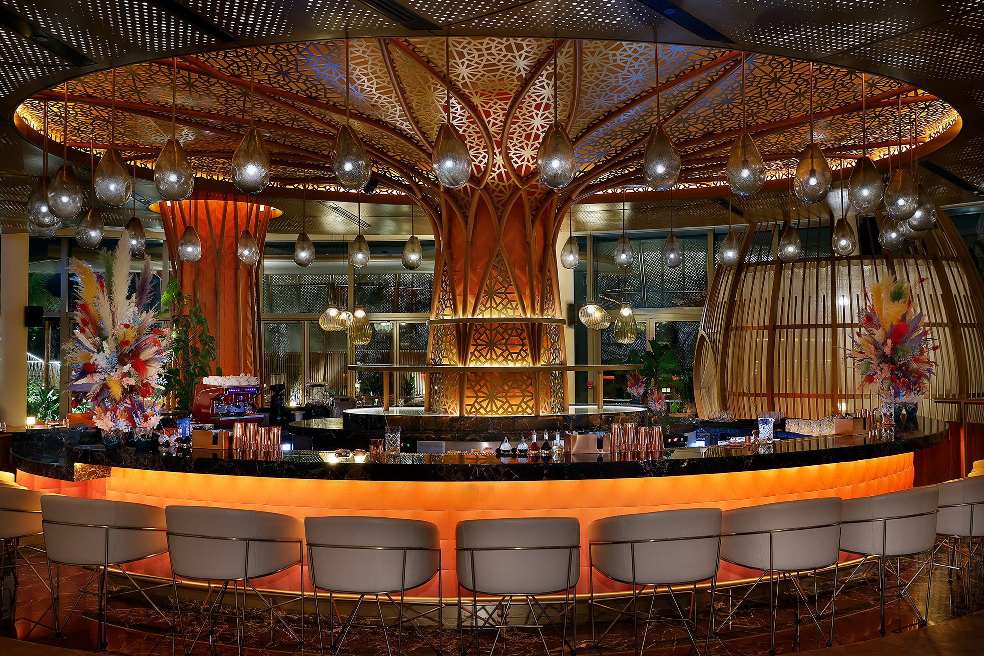 image of a hotel bar