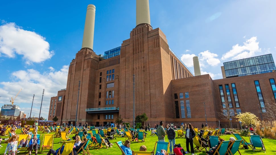 Battersea Power Station regeneration as a cultural and F&B destination in London