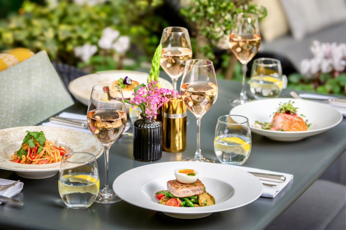 TGP International concept design and dining experience for The Roof Terrace at The Sloane Club