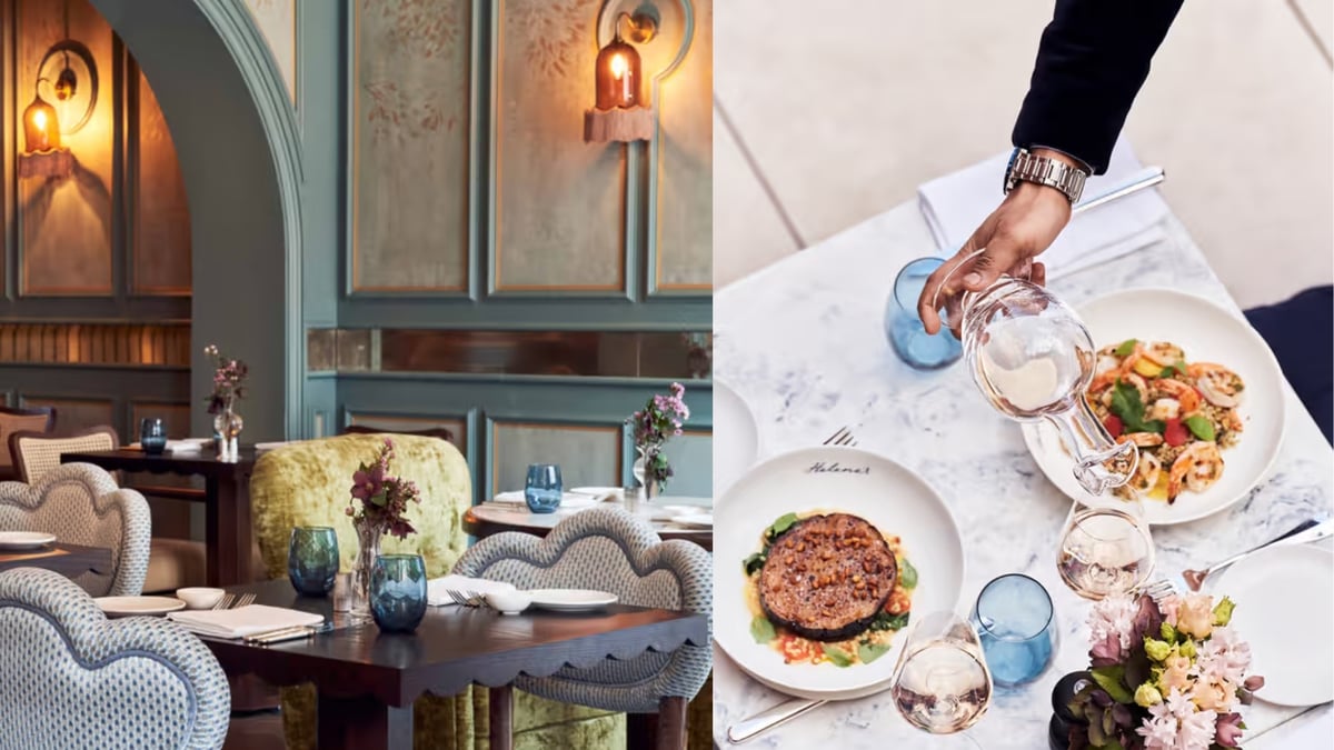 TGP International restaurant branding and concept for Helena’s at The Sloane Club
