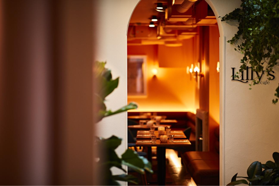 interior of a restaurant