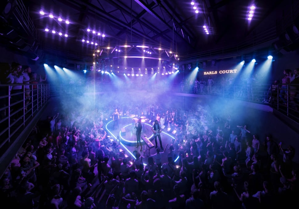 A flexible culture venue showcasing live music   